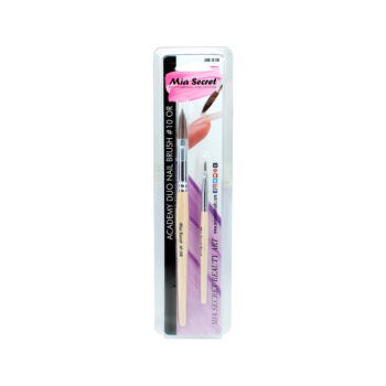 Acrylic Brush Oval 10R, 2 Pcs Set
