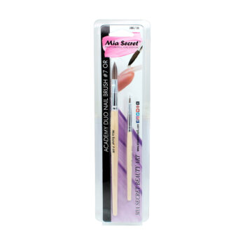 Acrylic Brush Oval #7, 2 Pcs Set