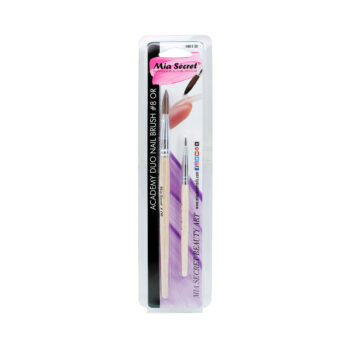 Acrylic Brush Oval Round # 8Or, 2 Pcs Set
