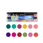 Fashion Colors Nail Art Powder 12 Colors Mix