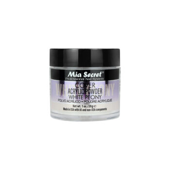 Cover White Peony Acrylic Powder For Nails 1 Oz