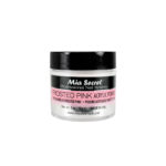 Frosted Pink Acrylic Powder 2 Oz