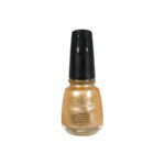 French Manicure Metallic Gold