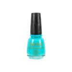 French Manicure Turquoise