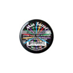 Black Spark Acrylic Powder For Nails
