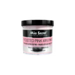 Frosted Pink Acrylic Powder For Nails 4 Oz